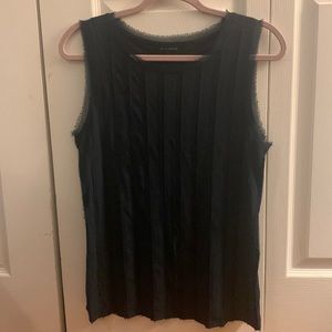 Banana Republic navy tank.
